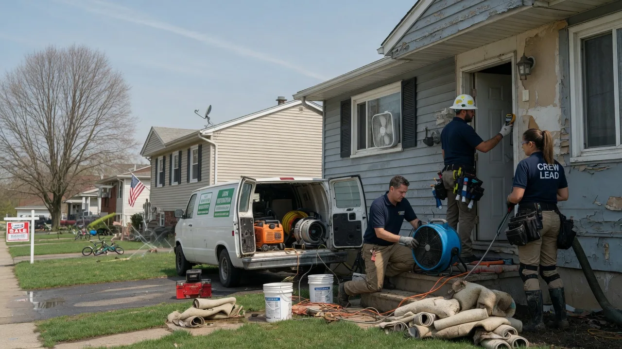 Flood Cleanup in Richmond Dale, OH near me